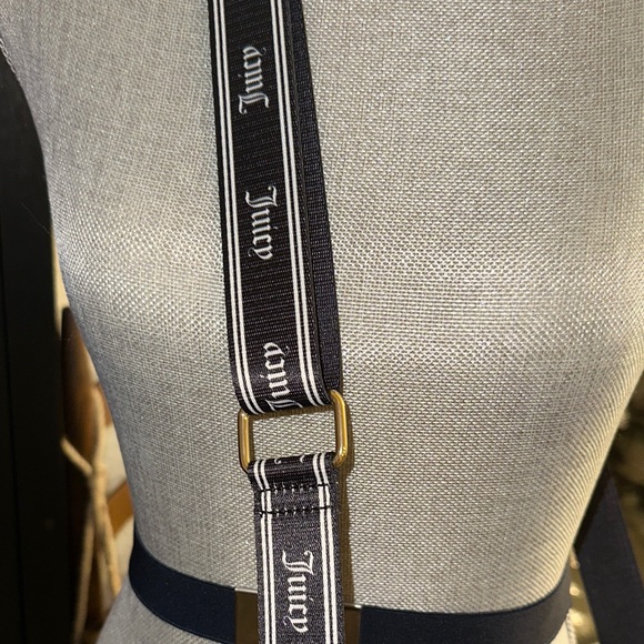 Juicy Couture Black and Gray Monogram Tote - Picture 3 of 11